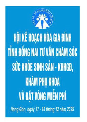 Phường Hàng Gòn tổ chức tư vấn chăm sóc sức khỏe sinh sản- Kế hoạch hóa gia đình, khám phụ khoa, đặt vòng miễn phí cho phụ nữ trên địa bàn phường.