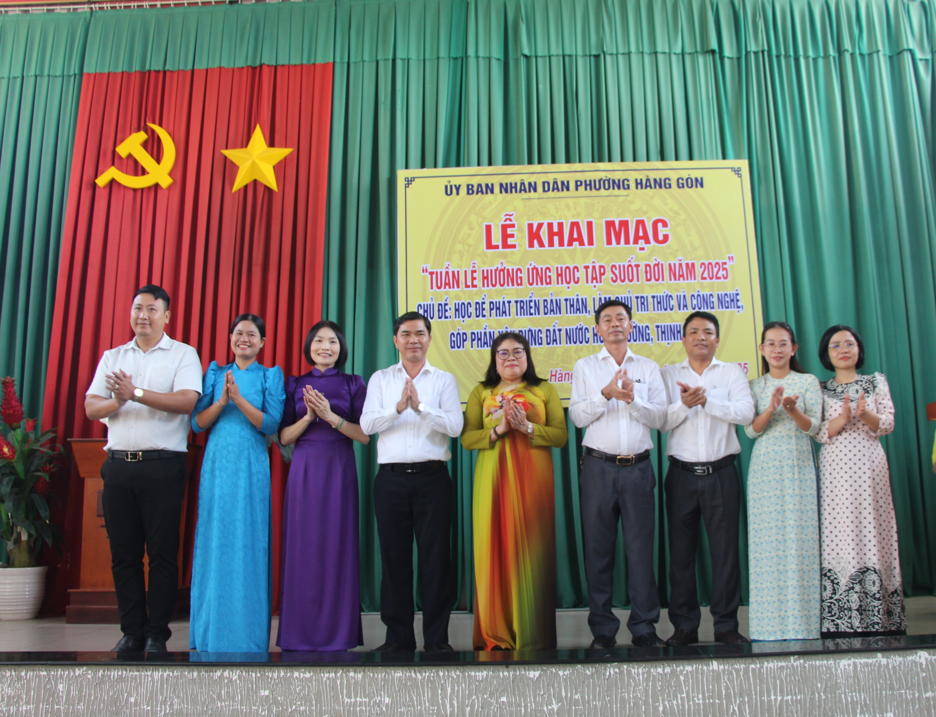 Phường Hàng Gòn đồng loạt tổ chức Lễ khai mạc Tuần lễ hưởng ứng học tập suốt đời năm 2025