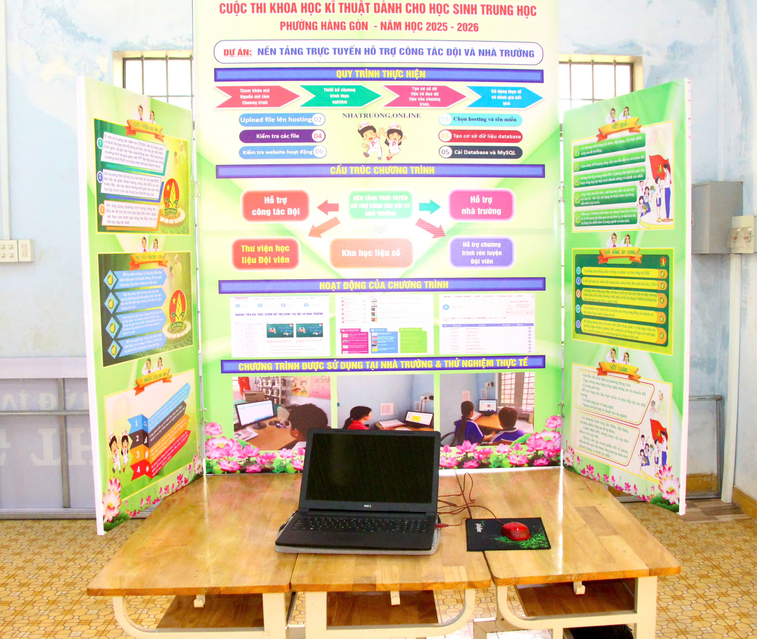 PHƯỜNG HÀNG GÒN TỔ CHỨC CUỘC THI NGHIÊN CỨU KHOA HỌC, KỸ THUẬT DÀNH CHO HỌC SINH THCS NĂM HỌC 2025 - 2026