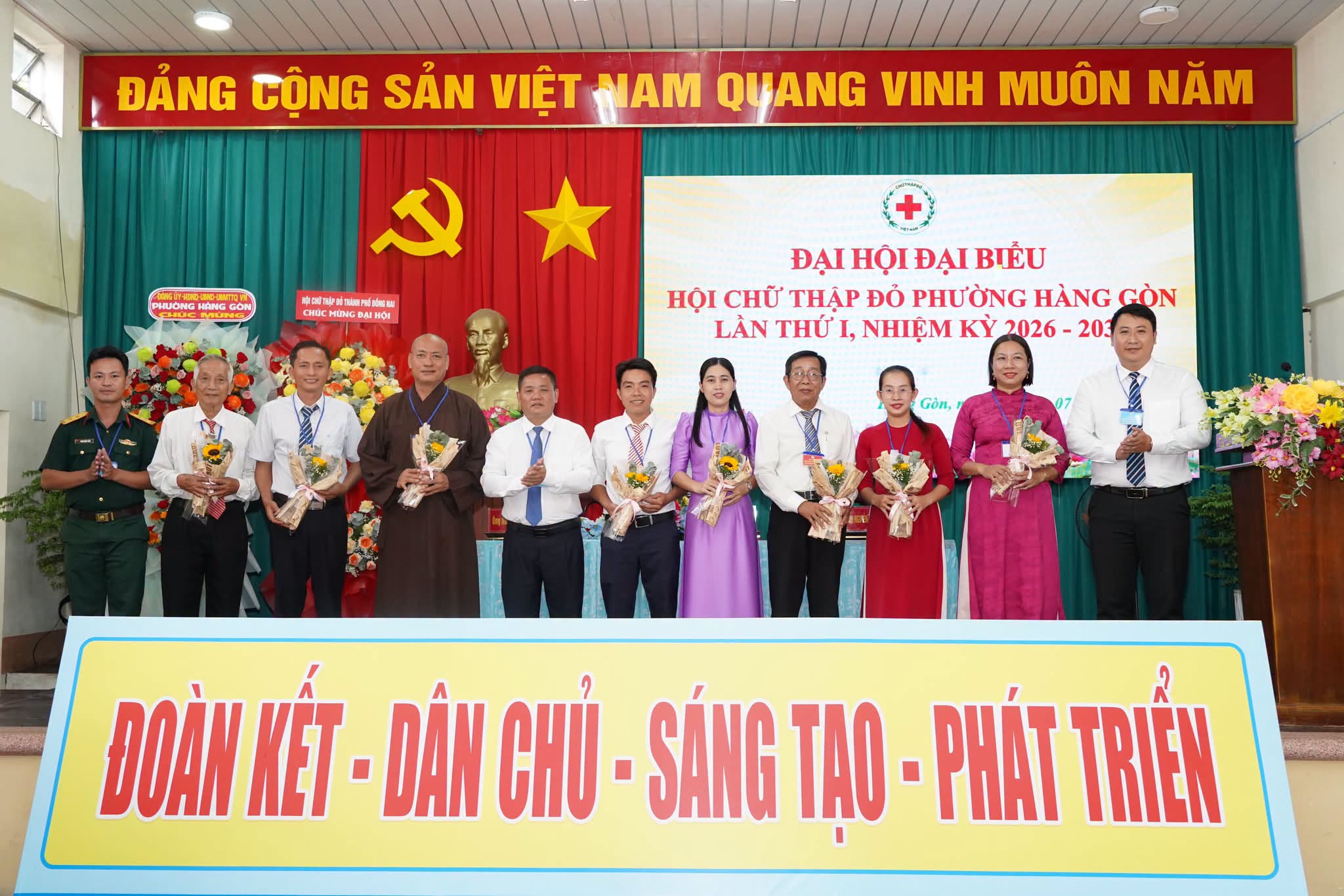 ĐẠI HỘI ĐẠI BIỂU HỘI CHỮ THẬP ĐỎ PHƯỜNG HÀNG GÒN LẦN THỨ I, NHIỆM KỲ 2026 – 2031